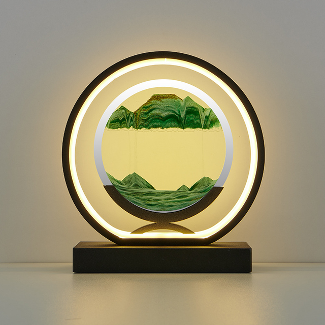 Creative Ambient Quicksand LED Lamp