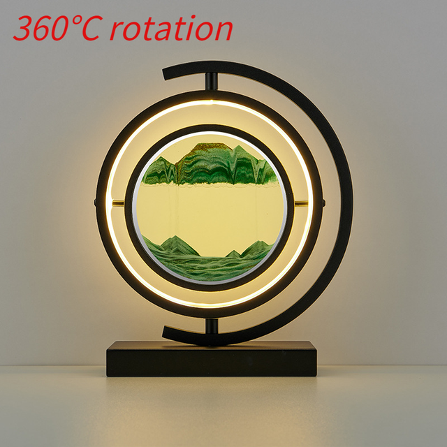 Creative Ambient Quicksand LED Lamp