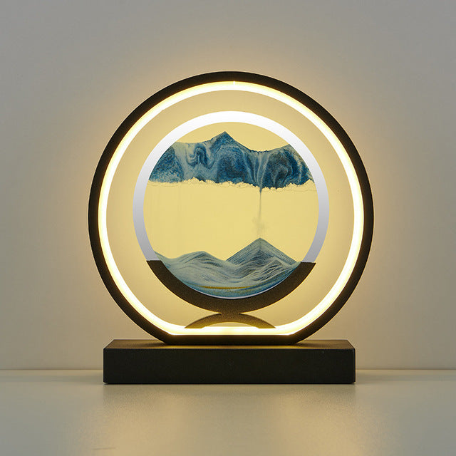 Creative Ambient Quicksand LED Lamp